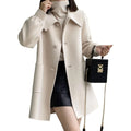 Horizon Essentials | Wool Blend Premium Dollneck Coat