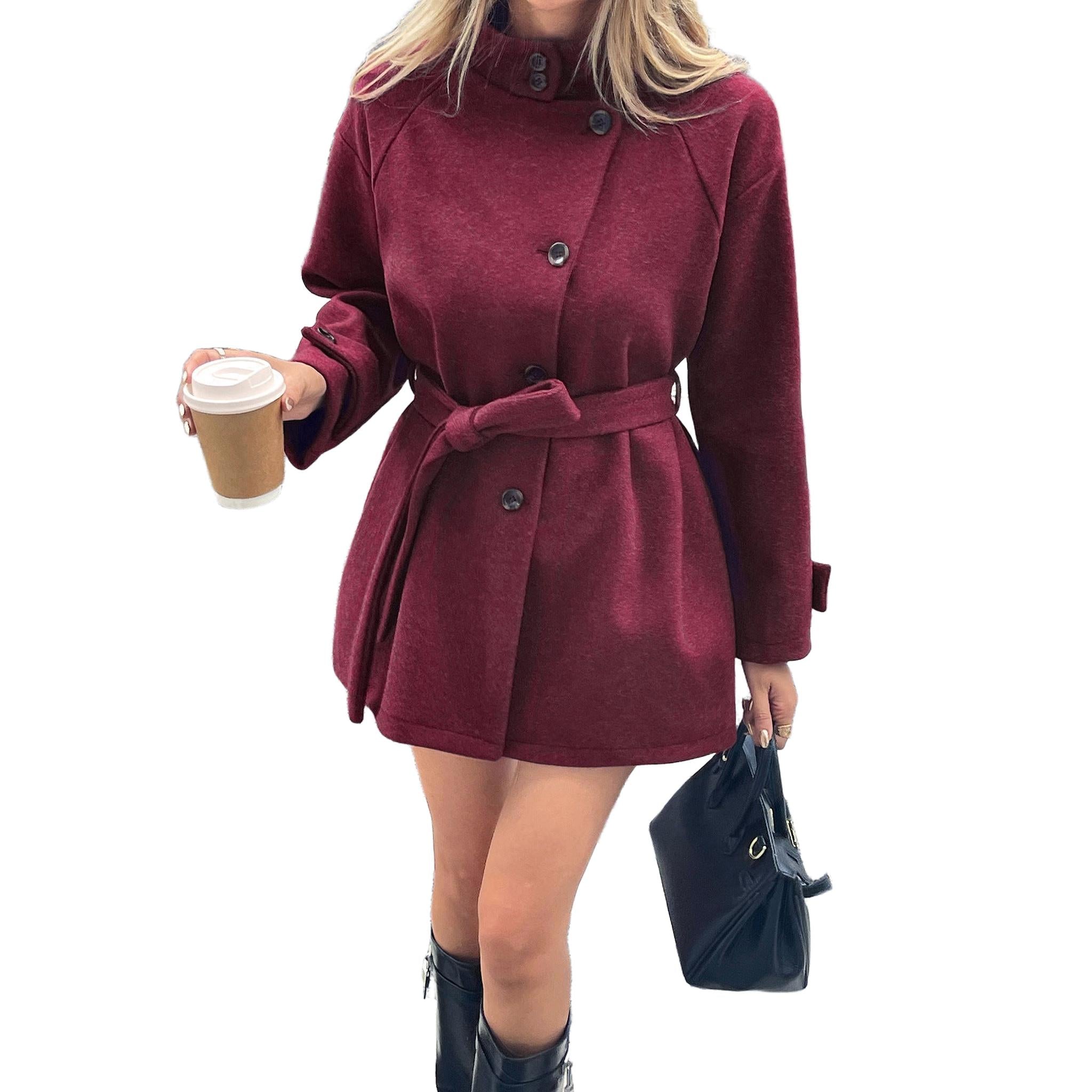 Horizon Essentials | Woven Long Sleeve Overcoat Premium