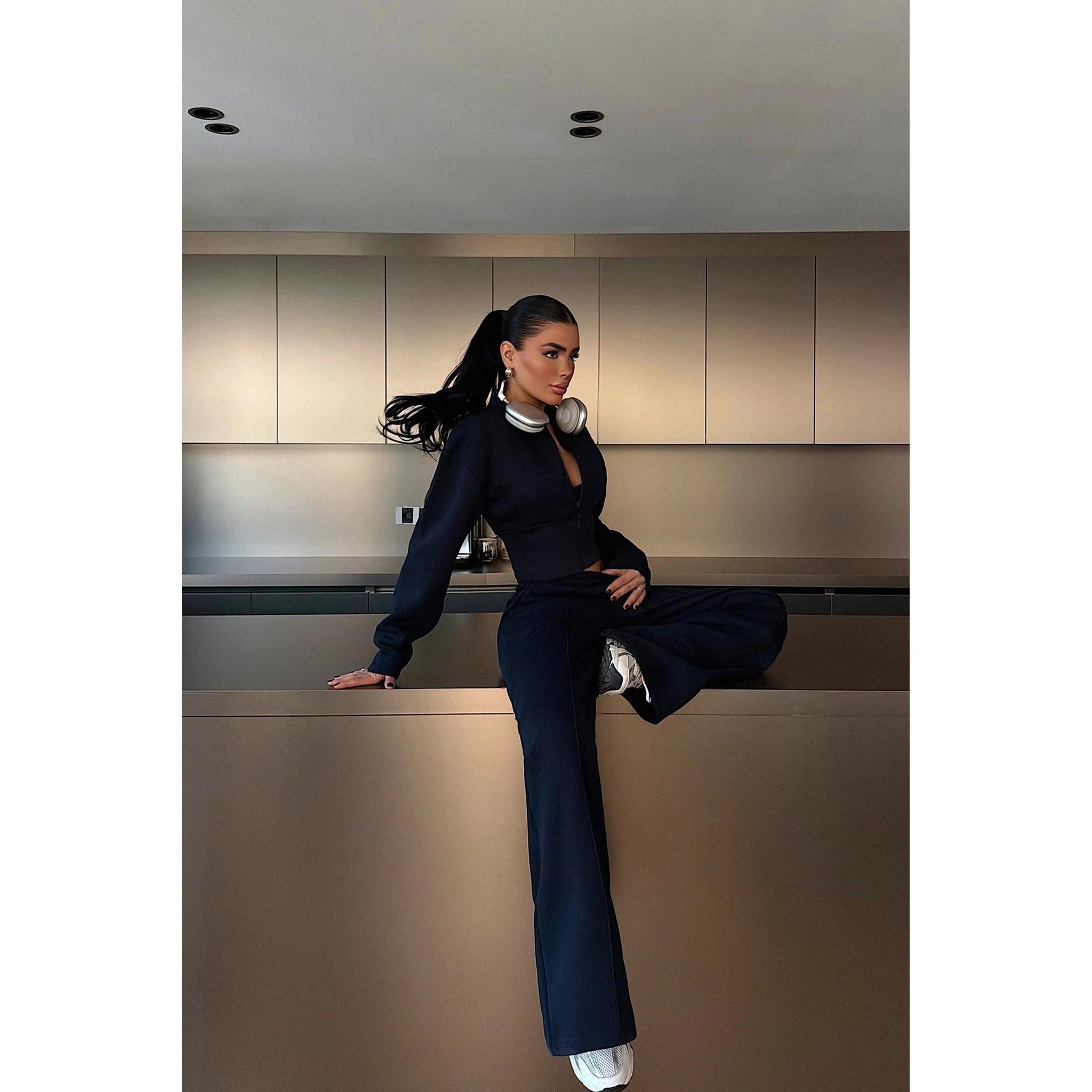 Horizon Essentials | Zip-Up Cardigan and Drawstring Pants