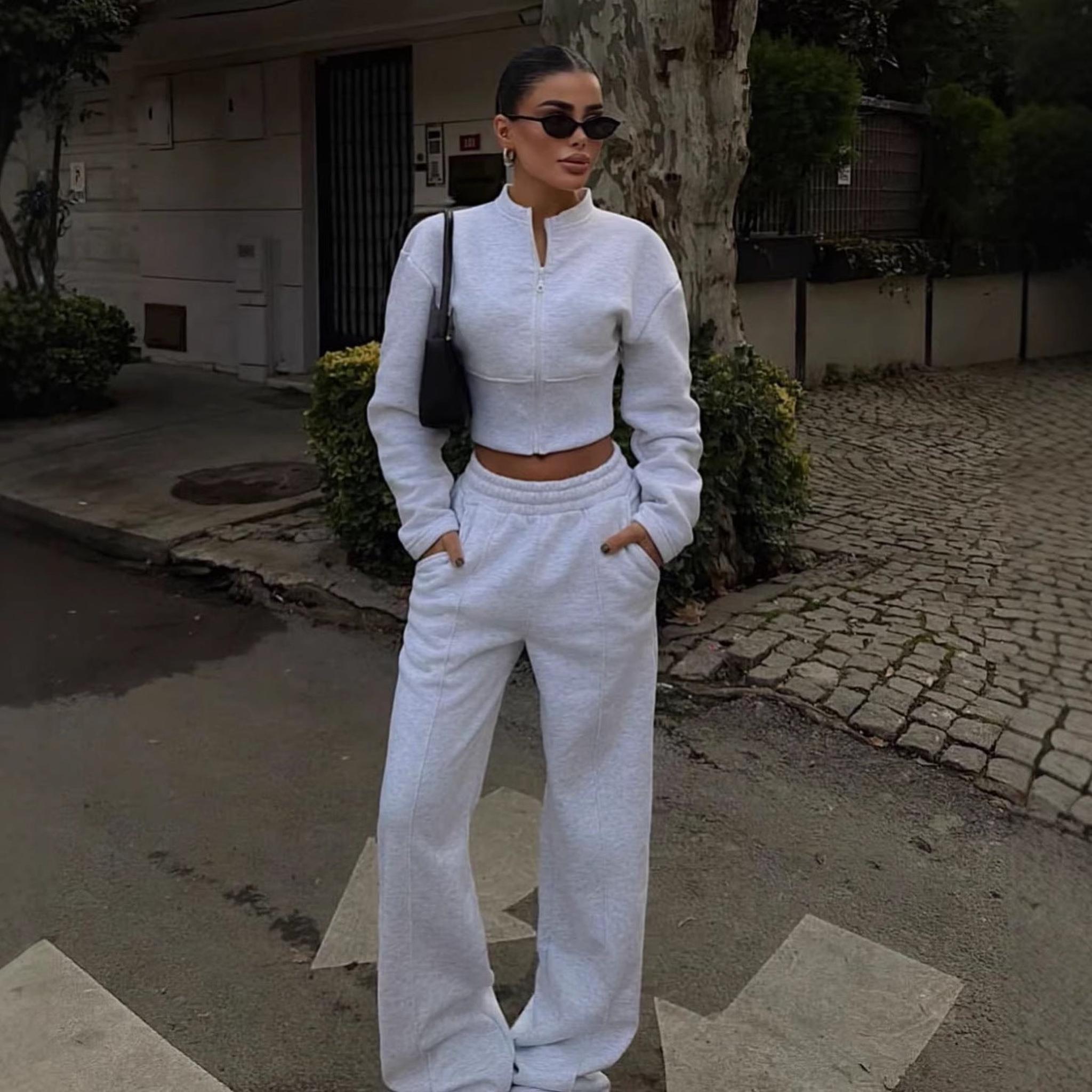 Horizon Essentials | Zip-Up Cardigan and Drawstring Pants