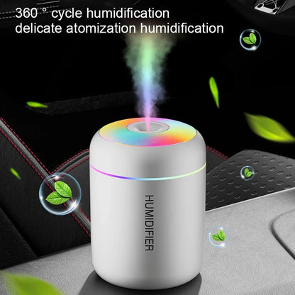 Mini USB Cool Mist Humidifier And Aroma Diffuser