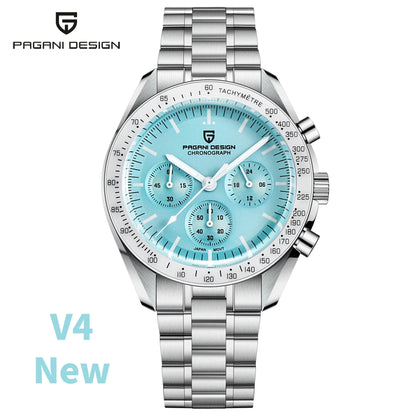 Men's Chronograph Quartz Watch With Sapphire Crystal
