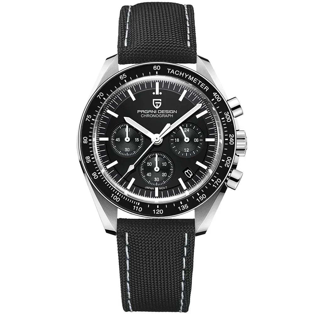 Men's Chronograph Quartz Watch With Sapphire Crystal