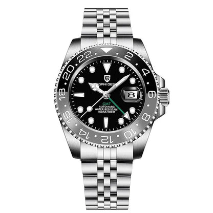 Men's GMT Automatic Watch Stainless Steel 40 mm