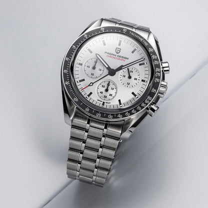 Men's Quartz Chronograph Watch Sapphire Crystal 100M