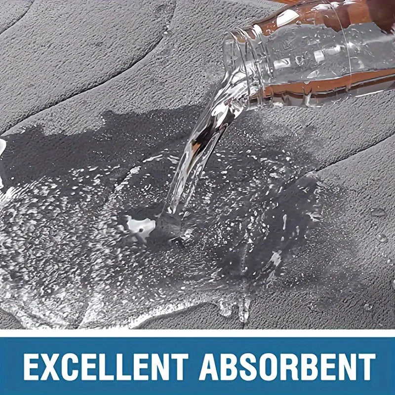 Quick-Dry Non-Slip Bathroom & Entry Absorbent Mat