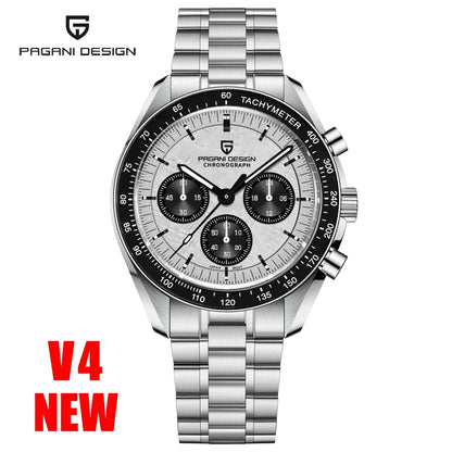 Men’s Moonwatch Chronograph Quartz Watch Sapphire Glass
