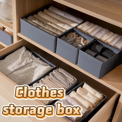 Fabric Drawer Organizer Boxes for Underwear and Socks