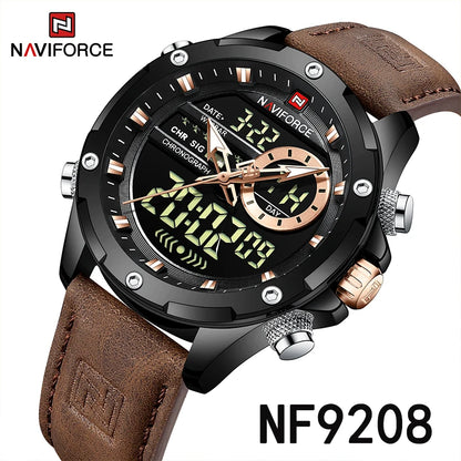 Men’s Analog-Digital Sports Watch Quartz Waterproof