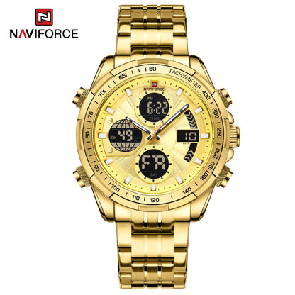 Men’s Military Chronograph Watch Quartz Analog-Digital