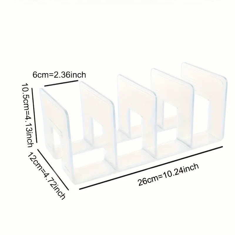 Clear Acrylic Handbag Organizer Rack – 2-Pack Space Saver