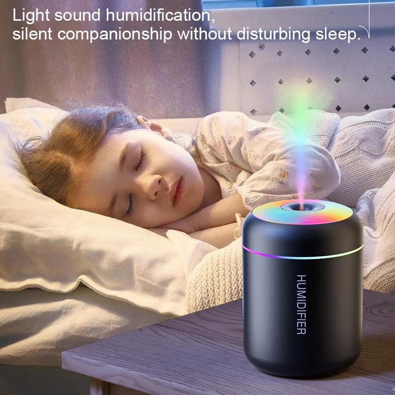 Mini USB Cool Mist Humidifier And Aroma Diffuser
