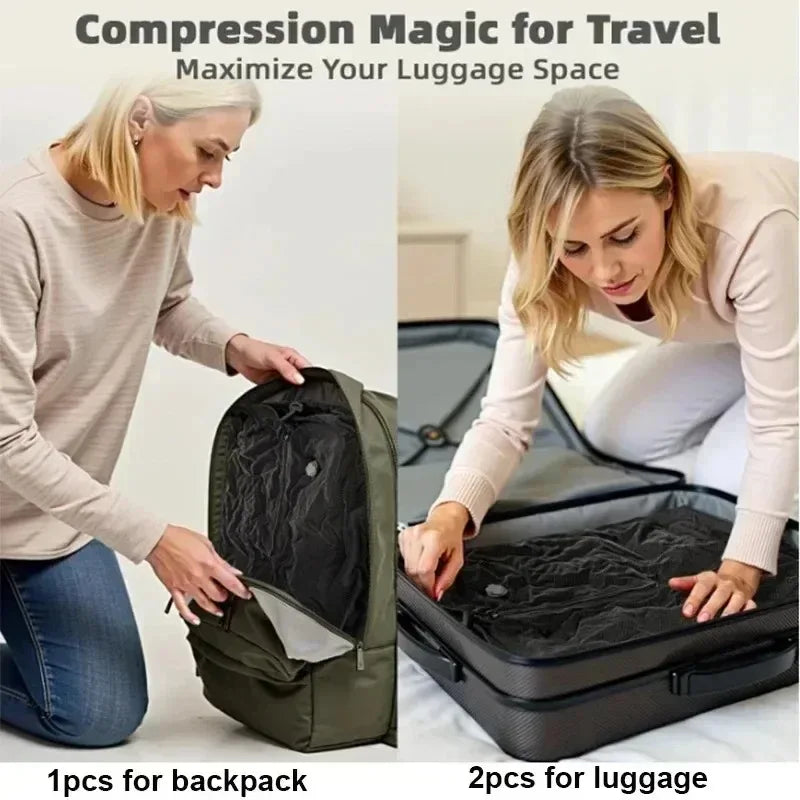 17L Vacuum Compression Storage Bag with Air Pump