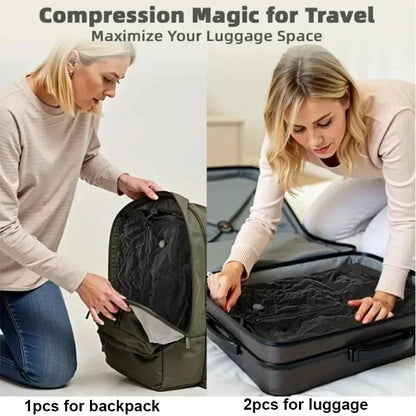 17L Vacuum Compression Storage Bag with Air Pump