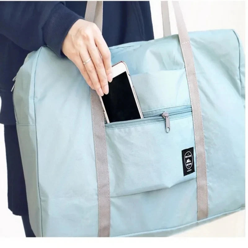 Foldable Travel Duffel Bag for Women – Lightweight Carry-On