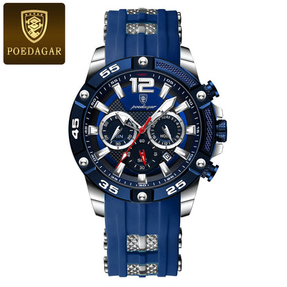 Men’s Chronograph Sports Watch Quartz Waterproof
