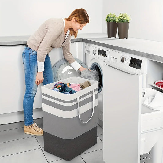 Extra Large Foldable Laundry Hamper with Handles