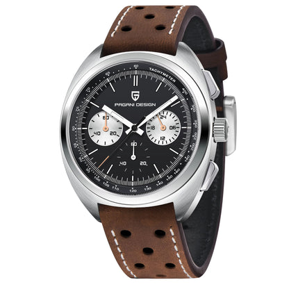 Men’s Racing Chronograph Watch Quartz Stainless Steel