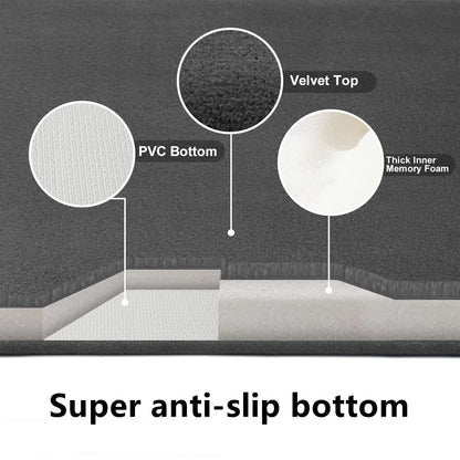 Super Absorbent Bathroom Floor Mat – Non-Slip Suede
