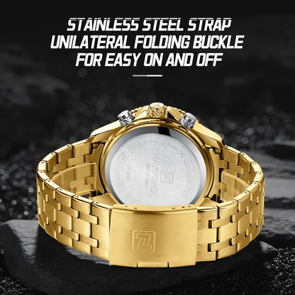 Men’s Analog-Digital Sports Watch Quartz Stainless Steel