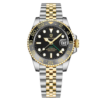 Men's GMT Automatic Watch Stainless Steel 40 mm