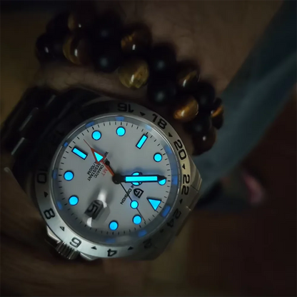 Vintage Automatic GMT Men’s Watch With Sapphire Crystal