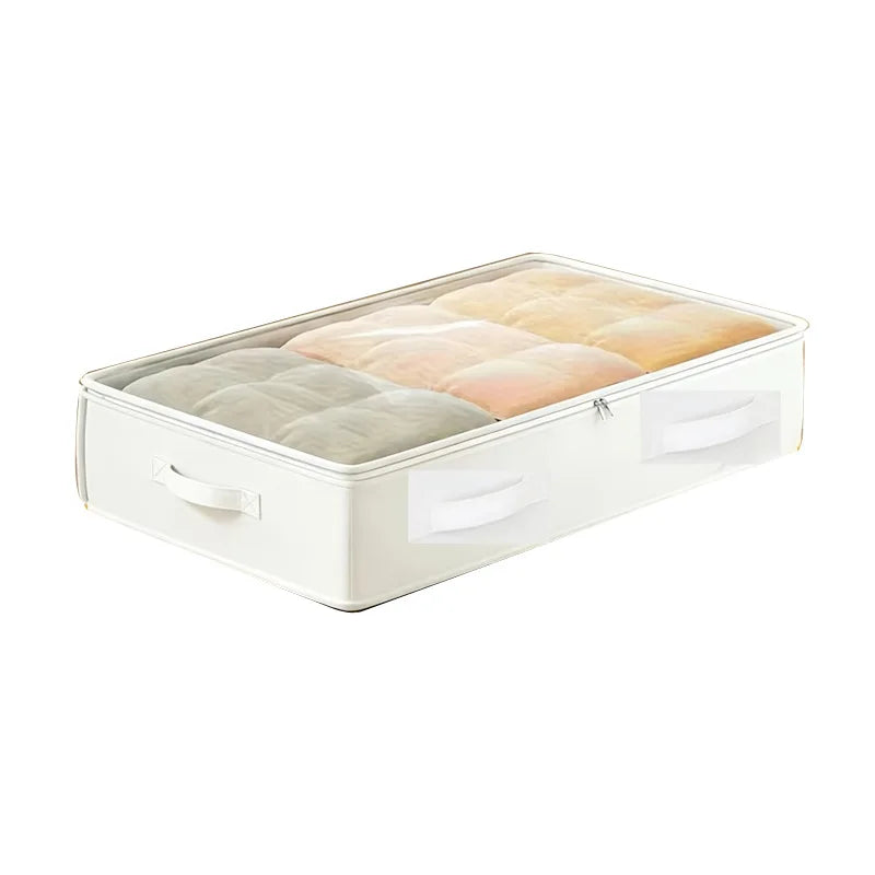 Foldable Underbed Storage Boxes with Flip Top Lid