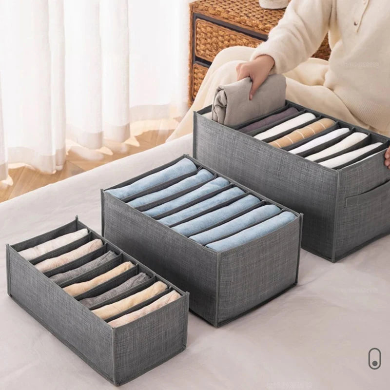 Foldable Cloth Underwear Drawer Organizer Box