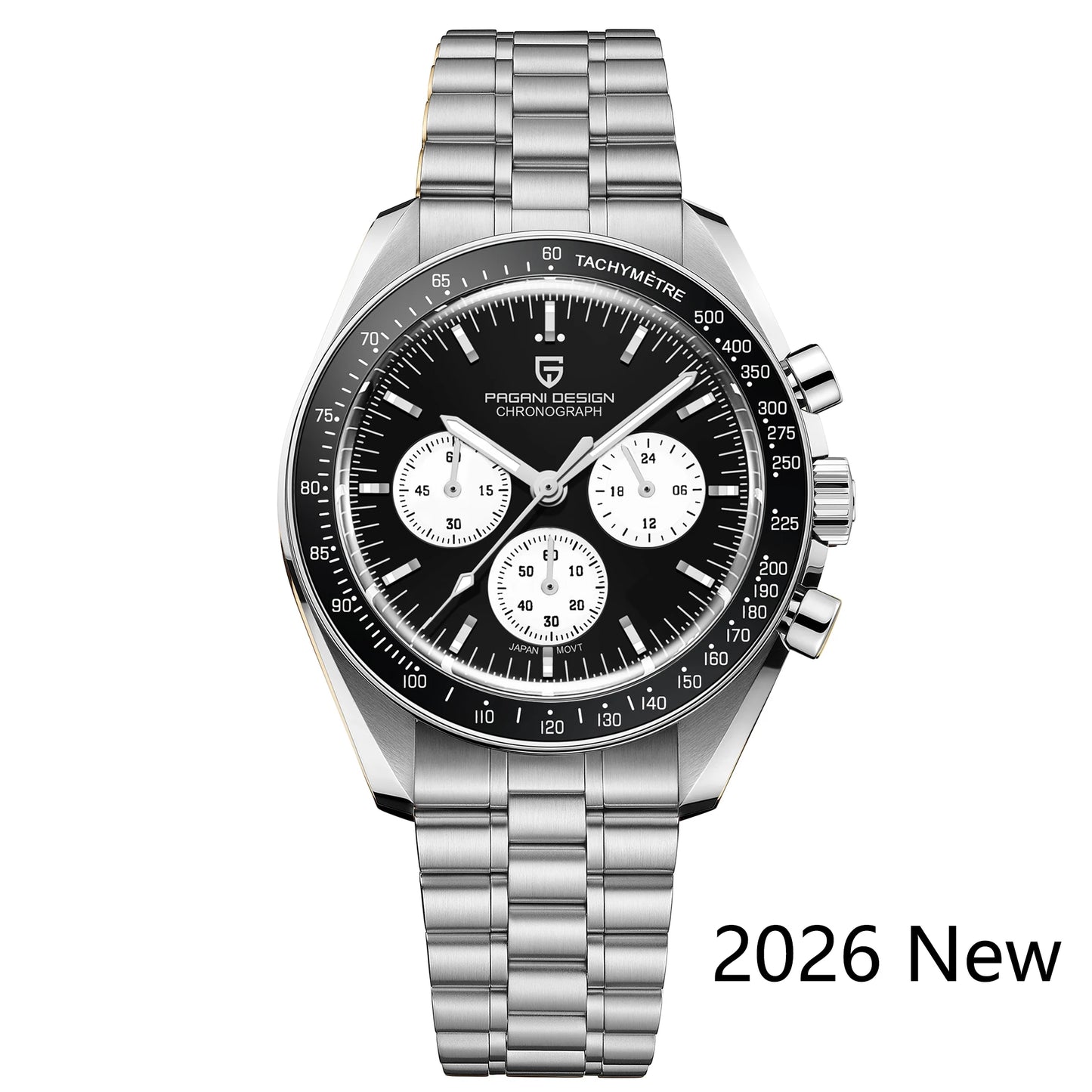 Men’s Quartz Chronograph Watch With Sapphire Crystal