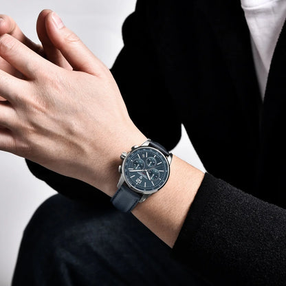 Men’s Quartz Chronograph Watch Sapphire Crystal 10 Bar