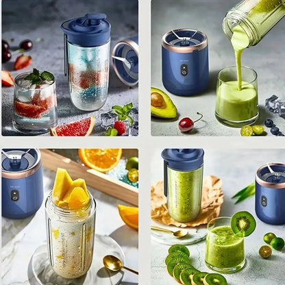 Portable USB Blender Bottle 400 ml – Mini Travel Juicer