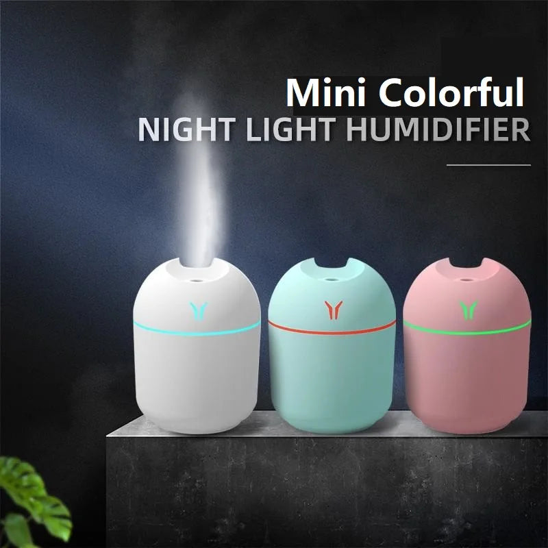 USB Mini Air Humidifier And Aromatherapy Diffuser 250 ml