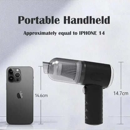 Portable Wireless Car Vacuum Cleaner 9000Pa Suction