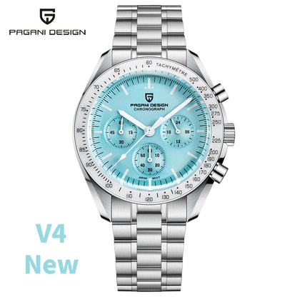 Moonwatch-Style Men’s Chronograph Quartz Watch