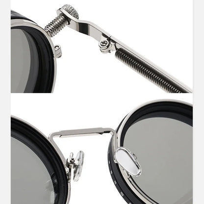 Polarized Round Sunglasses – Adjustable UV400 Shades