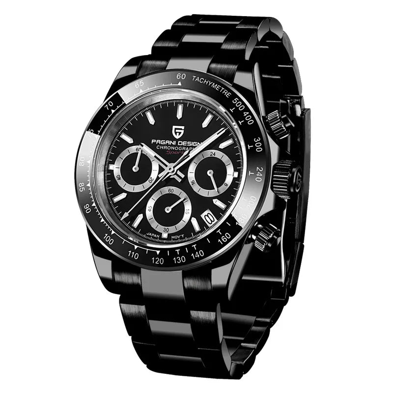 Men’s Chronograph Sport Watch Sapphire Crystal 100M