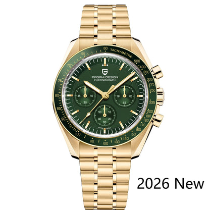 Men's Chronograph Quartz Watch With Sapphire Crystal