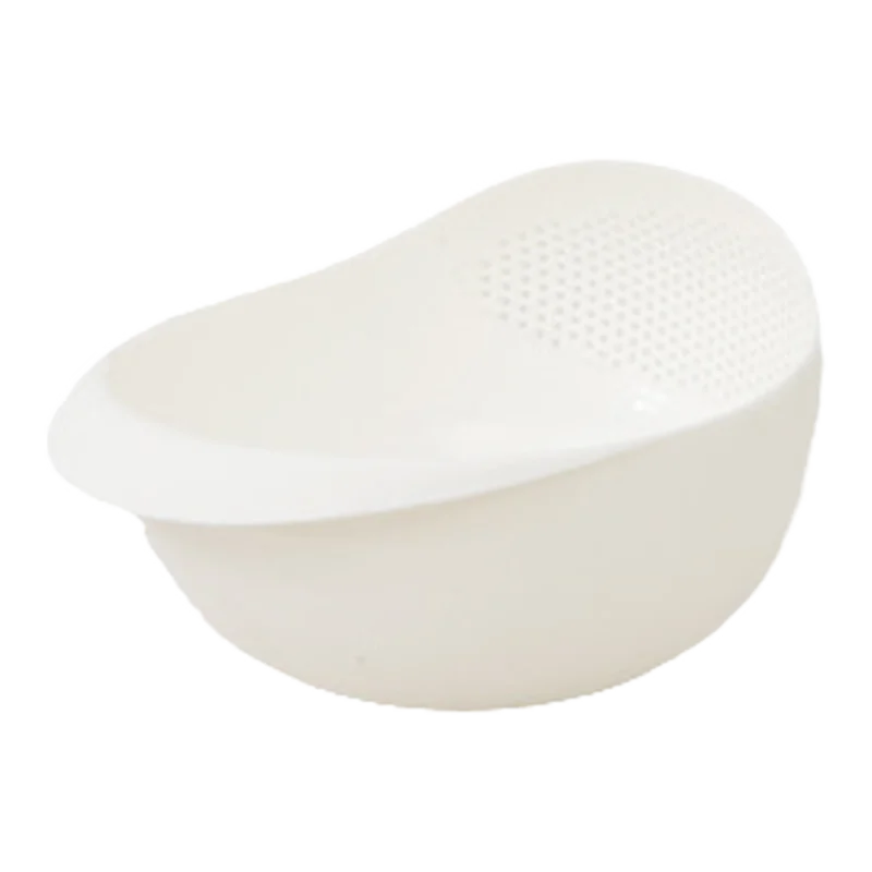 Plastic Rice Washing Colander Basket for Grains and Produce