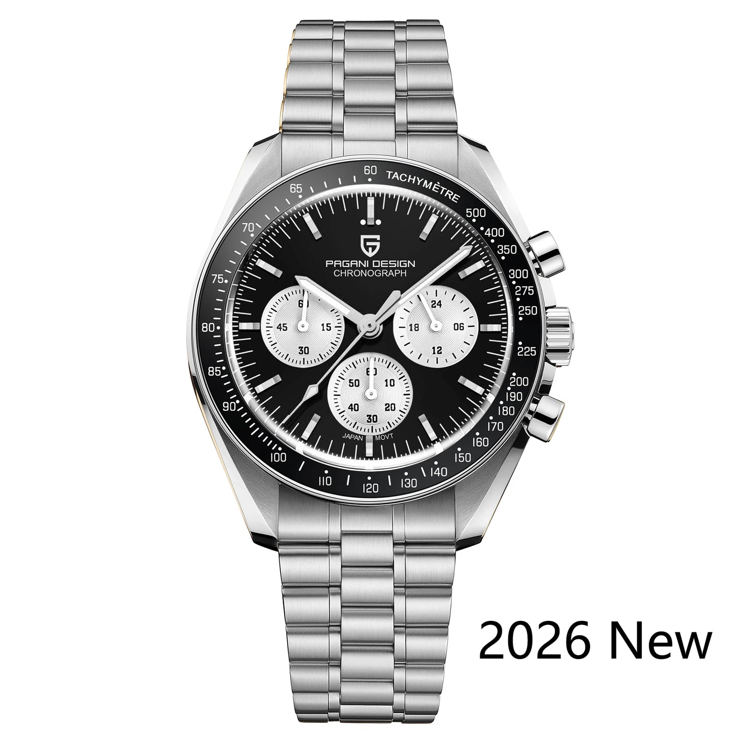 Men's Chronograph Quartz Watch With Sapphire Crystal