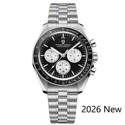 Men's Chronograph Quartz Watch With Sapphire Crystal
