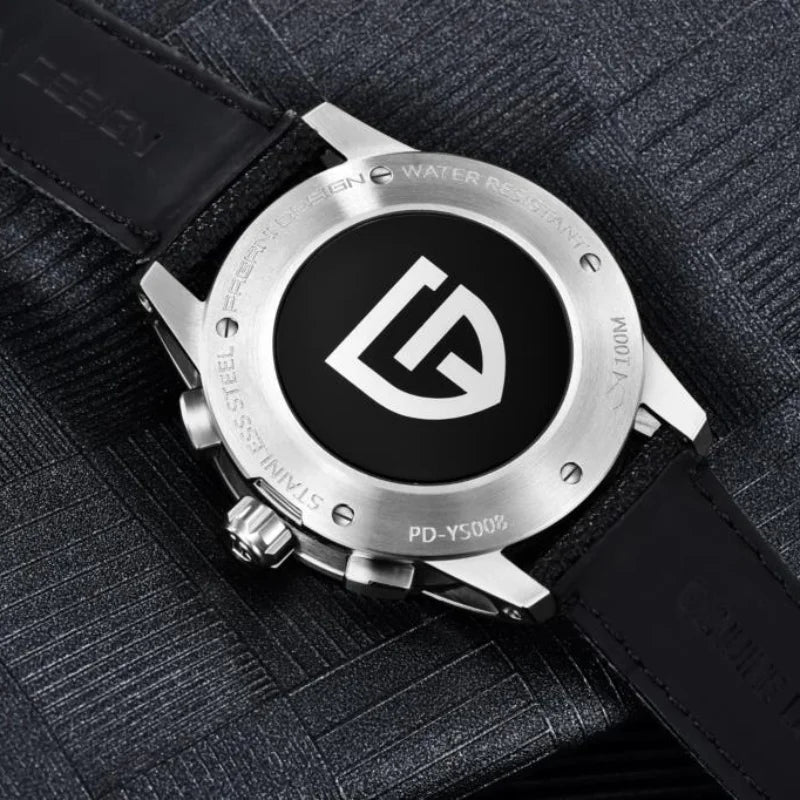 Men’s Quartz Chronograph Watch Sapphire Crystal 10 Bar