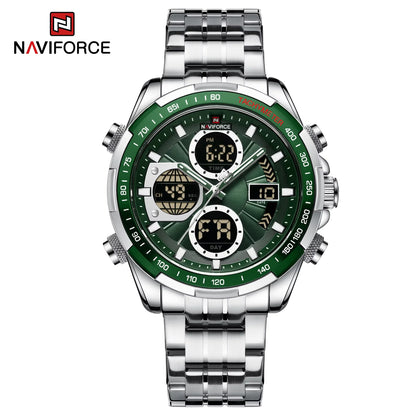 Men’s Military Chronograph Watch Quartz Analog-Digital