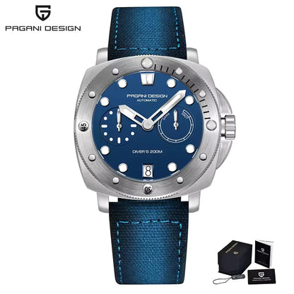 Men's Automatic Dive Watch 200M With Sapphire Crystal
