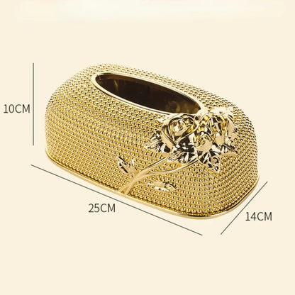 Acrylic Tissue Box With Tray For Home, Bar Or Hotel