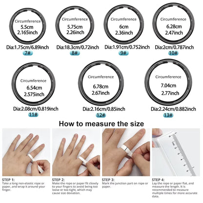 Smart Fitness Ring With Charging Case – Heart & Sleep Monitor