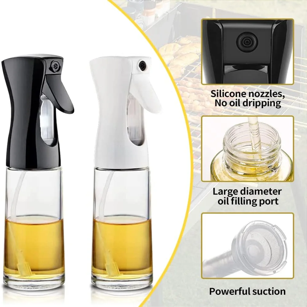 Olive Oil Spray Bottle Dispenser For Cooking