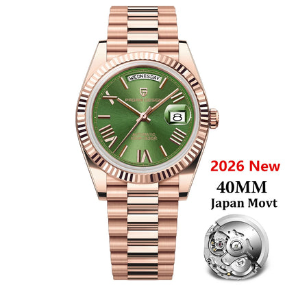 Men's Automatic Mechanical Watch With Sapphire Crystal