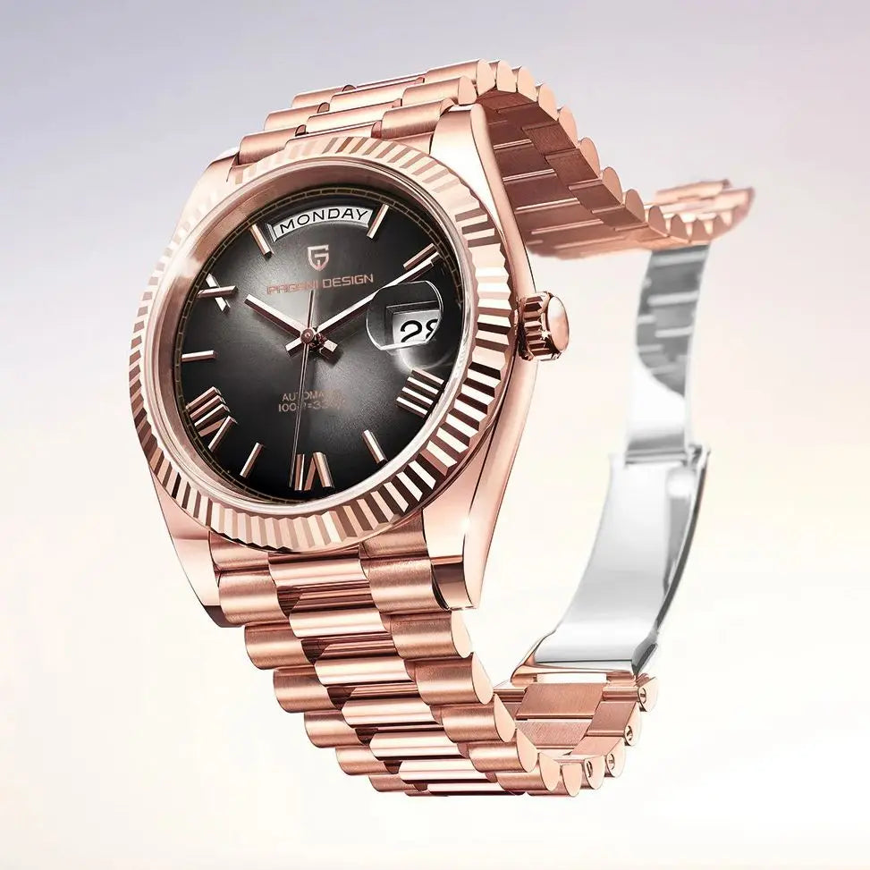 Men's Automatic Luxury Watch With Sapphire Crystal