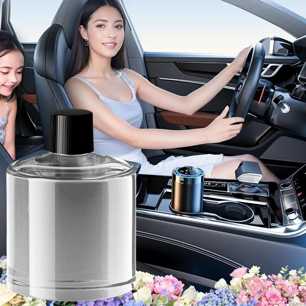 Car Air Freshener With Starry Sky Ceiling Light
