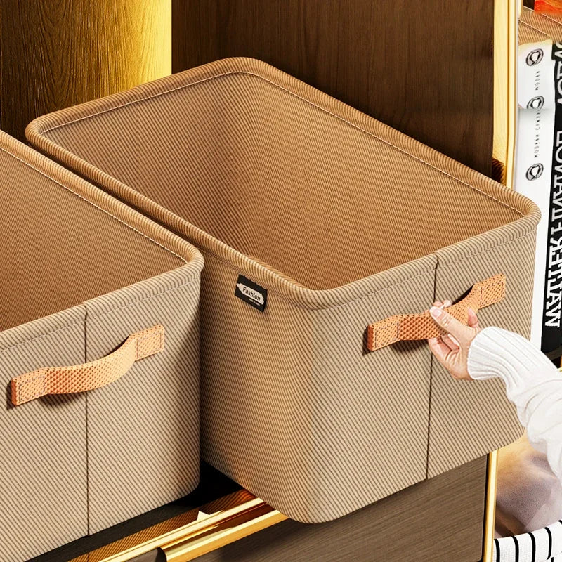 Thickened Clothes Organizer Box for Wardrobe Storage